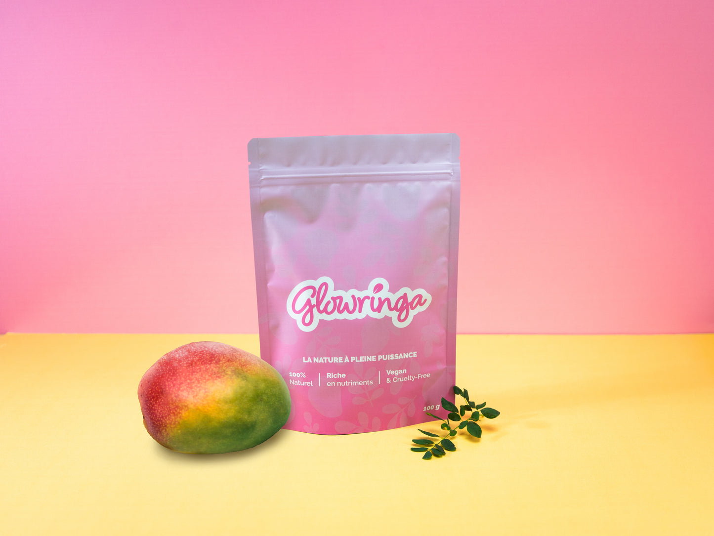 Sachet de Moringa aromatisé à la mangue
