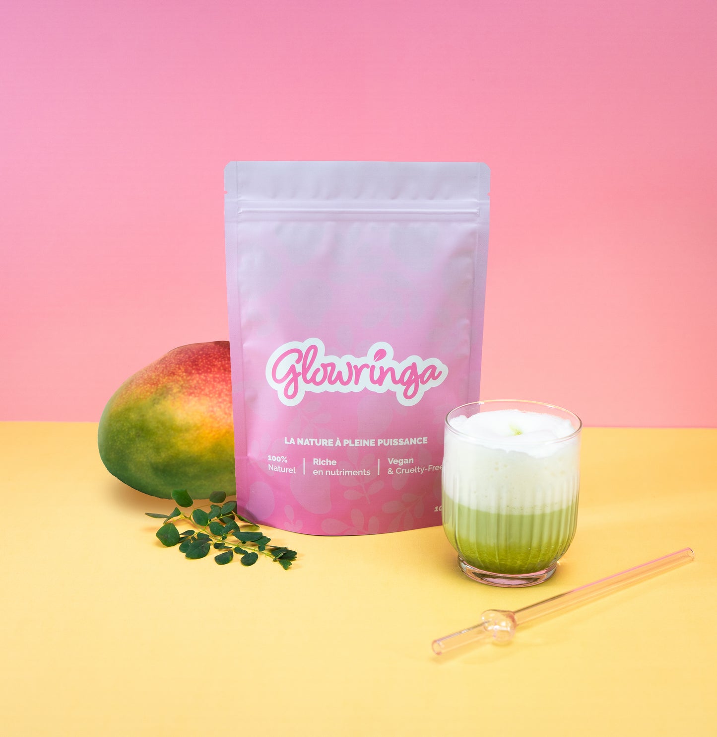 Sachet de Moringa aromatisé à la mangue