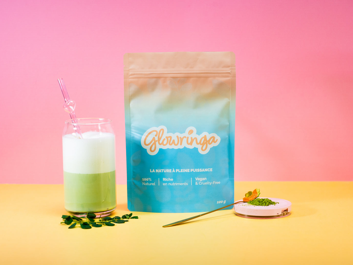 Sachet de Moringa aromatisé à l'amande